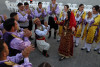 KIBRIS K&Uuml;LT&Uuml;R&Uuml;NE HAYRAN KALDILAR 6 &Uuml;LKE DANS&Ccedil;ILARI GELENEKSEL KIBRIS T&Uuml;RK GECESİNİ DİKKATLE İZLEDİ